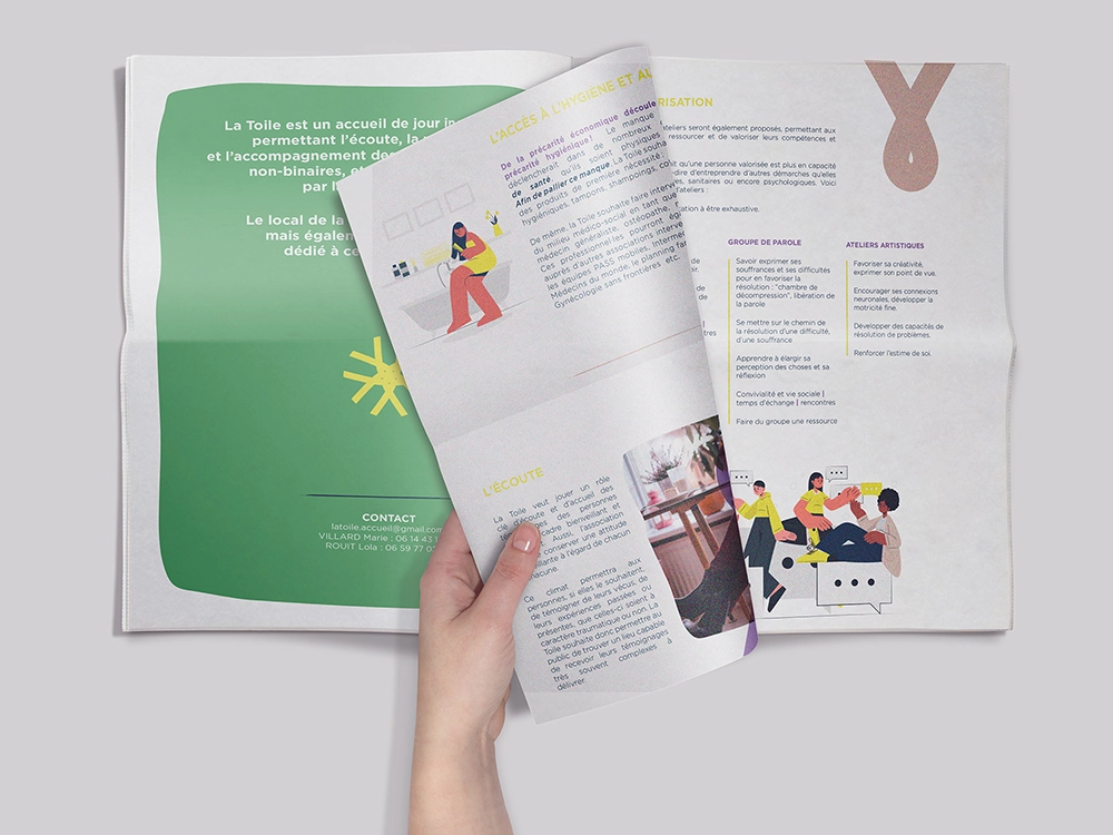 La toile - visuel détail